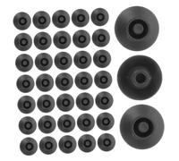 PLAFOPE 50 Piezas Tapón para Puerta de Coche de Caucho Negro Alta Durabilidad y Fácil Instalación para Faldones Laterales Aplicables