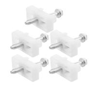 PLAFOPE 5piezas Kit Clips de Sujeción y Tornillos para Altavoces con Arandelas Hardware Resistente para Montaje Paneles de Puerta Traseros de Coche Compatible con Honda Instalación