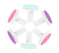 PLAFOPE 6 piezas Cabezas de Repuesto para Eléctrica de Uñas de Almohadillas de Molienda para Cortaúñas de Niña Accesorio Seguro y Duradero para Recorte de Uñas Infantiles