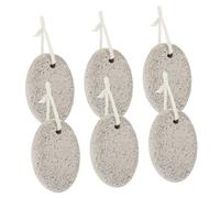 PLAFOPE 6 Piezas de Piedra Pómez para Pedicura de Pies, Quita Durezas Diseño Ergonómico para Eliminar Células Muertas y Callos de Manera Efectiva