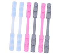 PLAFOPE 6 Piezas Gancho Para De Silicona Ganchos Para Extensor De Correa Para Accesorio Para Fácil De Usar y Reutilizable Para Uso Diario El Trabajo Escuela