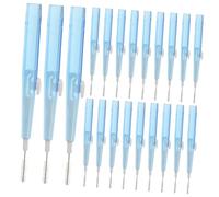 PLAFOPE 60 Piezas Cepillos Interdentales Push-pull Suaves Cepillo Limpieza Oral para Brackets y Cuidado Bucal Diaria Herramienta Precisa Eliminación Placa y Restos Alimenticios