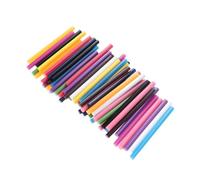 PLAFOPE 60 piezas Unidades Barras Adhesivas Termofusibles Colores Alta Viscosidad Pegamento Caliente para Reparación Manualidades Hogar