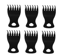 PLAFOPE 6pcs Peinado Para Peatones Para Hombres De Aceite De Aceite Resbaladizo Salón De Pelo De Plástico Peluquería