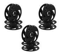 PLAFOPE 6piezas Carrete de Filamento Plástico Vacío para Impresora Soporte Reutilizable con Diseño Ventilado Compatible con Pla Petg Compacto y Portátil para Almacenamiento