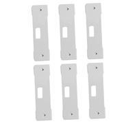 PLAFOPE 6piezas Clips para Cortinas De Repuesto Kit De Reparación De Persianas Verticales para Fijar Láminas De Persianas Blancas