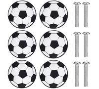 PLAFOPE 6piezas Pomos Infantiles de Balón Tiradores para Gabinete Anti-colisión para Habitaciones Infantiles Diseño Decorativo Seguro y Duradero