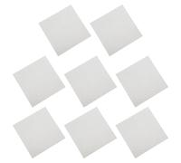 PLAFOPE 8 Piezas Placa de Mica para Microondas Resistente al Calor de 13 Cm, Lámina Aislante Ignífuga para Uso en Horno Microondas en Oficinas y Hogares