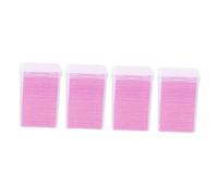 PLAFOPE 800 piezas Toallitas Limpiadoras para Botella de Pegamento de Pestañas Almohadillas Sin Pelusa para Quitaesmalte y Limpieza Accesorios para Extensiones Salón Uso Seguro y Práctico