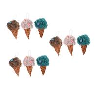 PLAFOPE 9 Piezas Bola De Baño Esponja De Baño Exfoliante Bolas De Esponja Exfoliantes Depurador De Cuerpo Hielo Bolas De De Ducha s De Para Niños Lavar Educación Física