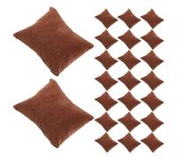 PLAFOPE Almohadas Pequeñas de Terciopelo para Caja de Reloj 75X85 CM Cojines para Exhibir Pulseras y Relojes Soporte Compacto para Joyas Pack de 30 Unidades Protección contra