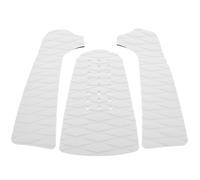 PLAFOPE Almohadilla Antideslizante para Tabla de Surf, Almohadillas de Tracción Eva Autoadhesivas, Blanco, Recortable y Resistente al Desgaste, para Short Boards y Water Skis, Surf