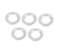 PLAFOPE Anilla Metálica Antimordeduras para Caja de Cría de Aves 65 Mm, 5 Piezas, Accesorios para Nido de Pájaros, Suministros para Caja Nido Loros, Uso Doméstico y Exterior