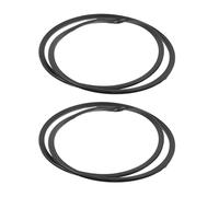 PLAFOPE Anillos de Goma para Base de Silla de Peluquería Hidráulica, Resistentes al Desgaste y Reductores de Ruido, Pack de 2 Piezas para Protección del Suelo