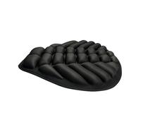 PLAFOPE Asiento De Almohadilla Para Cojines Traseros De Motocicleta Cojín De Viaje Largo De Motocicleta Cojín Del Asiento De La Cojín De Black Fibra De Licra