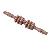 PLAFOPE Barra Anticelulítica de Madera Rodillo Muscular Dentado para Masaje de Espalda, Herramienta de Masaje Corporal Ergonómica, Adecuado para Relajación y Bienestar en Casa