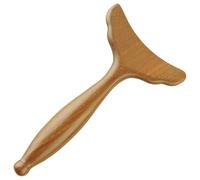 PLAFOPE Barra de Belleza de Sándalo Tabla Guasha para Facial Masajeador Facial de Madera Herramienta de Masaje Guasha para Rostro Uso Doméstico Viaje