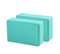 PLAFOPE Bloques de Yoga Eva Antideslizantes 2 Piezas 180-200 Mm Grosor Extra para Práctica de Baile y Fitness, Soporte Estable y Ligero para Estiramientos y Pilates en Casa o Viajes