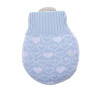 PLAFOPE Bolsa De Agua Caliente De Silicona Pañuelos Portavasos Calentador De Manos De Invierno El Práctico Bolsa De Agua Caliente Reutilizable Simple Sky-blue Gel De Sílice