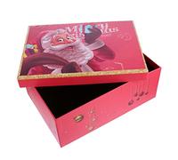 PLAFOPE Bolsa De Dulces De Navidad Caja De Papel De Nochebuena Accesorios Navideños 1200-1400g Suministros De Fiesta De Cartón