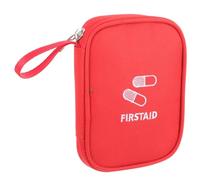 PLAFOPE Bolsa de Medicina Portátil Pequeña con Cremallera Organizador Multiusos para Primeros Auxilios para Viaje Camping Senderismo y Emergencias Maletín Compacto Resistente y Fácil de