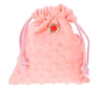 PLAFOPE Bolsa para Petauro del Azúcar y Hámster, Suministros para Ratas con Bolsa Saco de Dormir, Material Suave y Transpirable, Uso Recomendado en Viajes al Aire Libre, Color Rosa Salmón