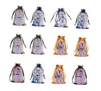 PLAFOPE Bolsita De Halloween 100 Pcs Bolsa De Dulces Resistente a Roturas Para Truco o Trato
