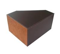 PLAFOPE Caja De Almacenamiento Creativa De Doble Capa Organizador De Maquillaje Para Escritorio Contenedor De Almacenamiento Portátil Para Guardar Residuos Baño o Dormitorio