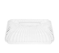 PLAFOPE Caja de Pañuelos para Almacenamiento Decorativo de Acrílico Transparente Tapa, Diseño Moderno y Funcional para Coche o Restaurantes
