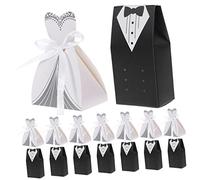 PLAFOPE Cajas De 100 Uds. Caja De Dulces Decoraciones De Boda De Novia Suministros De Boda De Bebe Decoraciones Nupciales De Novio Papel