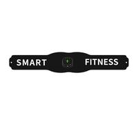 PLAFOPE Cinturón Carga USB Pantalla y Entrenamiento Abdominal | 1 Juego, Negro, Pu Leather y Resina, para Mujeres y Hombres, Equipo de Fitness Inteligente