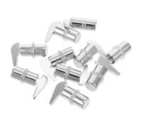 PLAFOPE Clavijas De Almacenamiento Ajustables Clips De Acero Riel Para Estantería Hierro Resistente Multifuncional