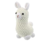 PLAFOPE Colgante de animal de crochet: Juguete de animal tejido a mano para mochila o llavero - Adorno de alpaca de punto para llavero