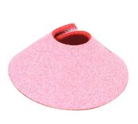 PLAFOPE Collar Cónico para Loros y Pájaros en Cuero de Microfibra Rosa, Protector de Cuello Que No Interfiere Comer, Volar ni Jugar, Promueve la Cicatrización de Heridas