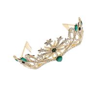 PLAFOPE Corona Nupcial Brillante con Pedrería para Bodas y Fiestas Diadema Elegante para Novias y Reinas de Cumpleaños Accesorio Versátil para Eventos y Disfraces