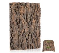 PLAFOPE Corteza de Corcho Natural para Terrario Reptiles 30x40 Cm, Fondo Decorativo Resistente a Manchas, Plataforma Trepadora para Gecko Leopardo y Tortuga, Textura Rugosa para Hábitat