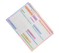 PLAFOPE Cuaderno Semanal con Páginas Claras para Planificador Financiero Hogar Oficina Seguimiento Ingresos Gastos y Presupuesto