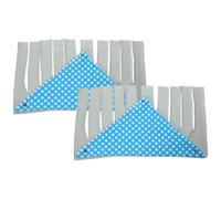 PLAFOPE de Esquina 2 Piezas para Jaula de Pequeñas Cama Cómoda Diseño de Flecos de Algodón para y