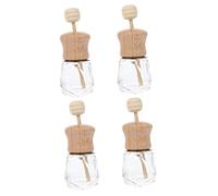 PLAFOPE Difusores De Aceites Esenciales Para Auto 4 Botellas De Perfume Ambientador Rituals Coche Frasco De Aroma