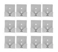 PLAFOPE Espejos sin Marco de Hierro Diseño Invisible y Compatibilidad 12 Clips de Montaje para Decoración de Baño y Hogar