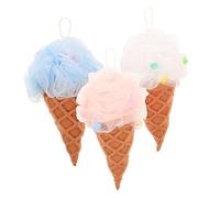 PLAFOPE Esponja De De Gelatina 3 Colores Esponja De Ducha Exfoliante Práctica De Usar