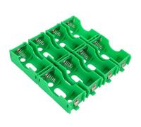PLAFOPE Estuche de Batería para Experimentos de Electricidad Portapilas para Laboratorio, Práctico y Fácil de Transportar para Pilas D, 8 Piezas de Abs