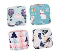 PLAFOPE Exterior 4 Uds Bolsa De Almacenamiento De Toallas Sanitarias Porta Toallas Sanitarias Monedero De Tampón Bolsa De Almacenamiento De para Adolescentes Organizador De