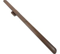 PLAFOPE Extractor de Zapatos Magnético Mango Largo de 55 Cm, Cuerno de Zapato en Madera de Haya Negra, Práctico Calzador para Uso Doméstico, Adecuado para Embarazadas y Personas Mayores