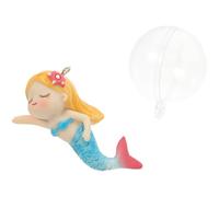 PLAFOPE Figura Instalación Suspendida y Movimiento Corriente Adorable de NINFA Marina de Resina Elegante para Acuario para Peceras y Mesas de Oficina