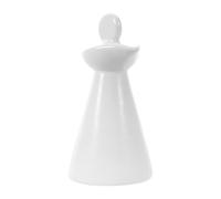 PLAFOPE Frasco Gotero de Cerámica Vintage 70 Ml Forma Cónica para Aceites Esenciales, Botella Dispensadora para Salones de Belleza y Uso Cosmético