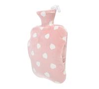 PLAFOPE Funda de Felpa para Bolsa de Agua Caliente 2000 Ml Botella Portátil para Calentar Agua Suministros de Invierno Calentador de Manos para Niña