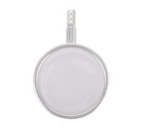 PLAFOPE Kit de Accesorios para Estetoscopio con Diafragma Amplio de Metal Repuesto para Diagnóstico Clínico Compatible con Equipos Médicos y Uso Enfermería