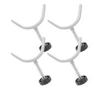 PLAFOPE Kit de Herrajes para Puertas de Mascotas y Bebés Cerrojo de Caña Resistente, Acero y Pvc, Fácil Instalación y Tamaño Ajustable para Puertas Interiores