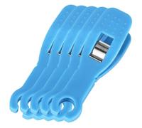 PLAFOPE Kit de Perforación de Orejas 5 Clips Antideslizantes de Plástico, ni Daño Piel, Adecuado para Uso en Salón Casa